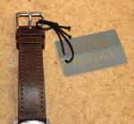 NWOT Bulova A15 Pilot SS Men's Brown Leather Automatic Watch 96A245 [026WEI]