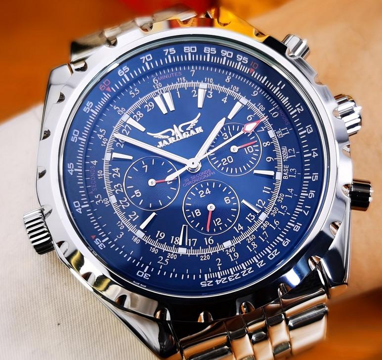 Men's Multifunctional Pilot Sports Mechanical Watch