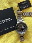 Citizen Eco-Drive Nighthawk Pilot Watch GMT