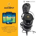 KORE Aviation P1 Pilot Headset – Black