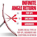 Franklin Sports 2-in-1 Flyback Trainer, 68" x 44