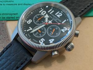 German Air Force Chronograph Combat Pilot Watch