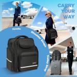 Pilot Flight Bag with Padded Headset Protection