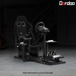 Dardoo Flight Simulator Cockpit with Black Seat