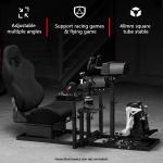 Dardoo Flight Simulator Cockpit with Black Seat