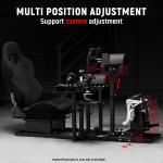 Dardoo Flight Simulator Cockpit with Black Seat