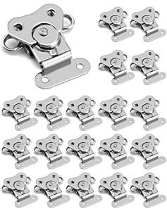 Stainless Steel Latch Set for Flight Cases - 20 Pack