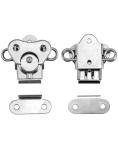 Stainless Steel Latch Set for Flight Cases - 20 Pack