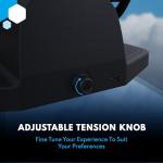 Honeycomb Charlie Rudder Pedals with Adjustable Tension