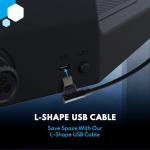 Honeycomb Charlie Rudder Pedals with Adjustable Tension