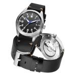 Boyarca Men's Aviator Watch with Luminous Design