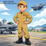 Rothco Kids Olive Drab Pilot Flight Suit