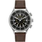 Bulova A-15 Pilot Automatic Men's Leather Watch