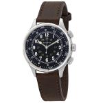 Bulova A-15 Pilot Automatic Men's Leather Watch