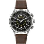 Bulova A-15 Pilot Automatic Men's Leather Watch