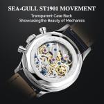 SEA-GULL 1963 Pilot Mechanical Watch for Aviators