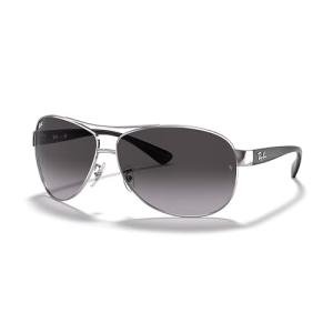 Ray-Ban Silver Gradient Aviator Sunglasses with Kit