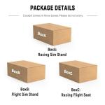 Marada Universal Flight Sim Cockpit with Adjustable Seat