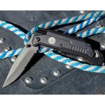 Pilot Survival Knife with Flashlight and Fire Starter