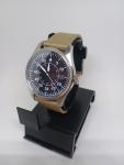 Tandorio Pilot Japan NH35A Luminous Steel Watch