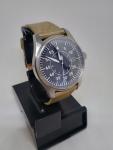 Tandorio Pilot Japan NH35A Luminous Steel Watch