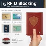V1 Leather Pilot Document Holder with RFID Blocker