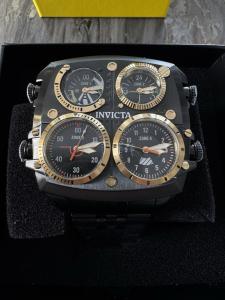 Invicta Aviator ZULU TIME 4 Zone Watch 50mm