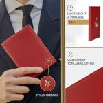 V1 Leather Pilot Document Holder with RFID Blocker