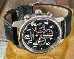 German AF Luftwaffe Pilot Chronograph Watch 41mm