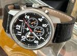 German AF Luftwaffe Pilot Chronograph Watch 41mm