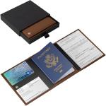 V1 Leather Pilot Wallet with RFID Protection