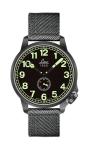 Laco Ju 42mm Pilot Watch with Black PVD