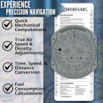 E6B Flight Computer and Aviation Plotter Set
