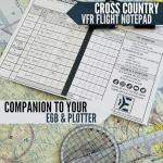 Pilot Kneeboard with E6B Flight Computer and Notepad