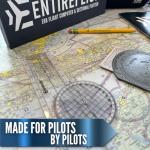 E6B Flight Computer and Aviation Plotter Set