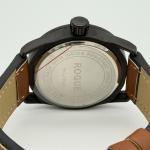 Men's ROGUE Aviator Style Black 44mm Watch