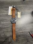 Torgoen T9 Bluebird Pilot Watch with Leather Band