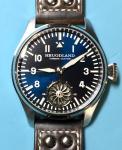 Hruodland F016 Turbine Pilot's Watch Blue Sapphire