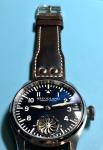 Hruodland F016 Turbine Pilot's Watch Blue Sapphire