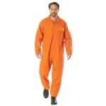 Rothco Orange Flightsuit - Men's Pilot Coveralls