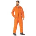 Rothco Orange Flightsuit - Men's Pilot Coveralls