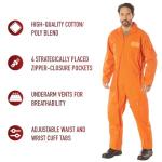 Rothco Orange Flightsuit - Men's Pilot Coveralls