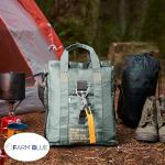 Blue Tactical Flight Bag - Parachute Style