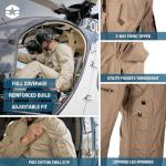 Tan Propper Cotton Twill Flyers Coverall - X-Large
