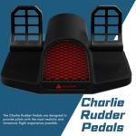 Honeycomb Charlie Rudder Pedals and Throttle Bundle
