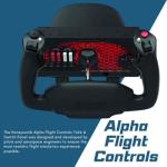 Honeycomb Alpha Flight Controls Yoke and Bravo Quadrant