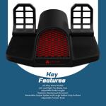 Honeycomb Charlie Rudder Pedals and Throttle Bundle