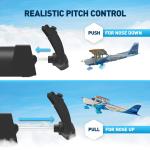 Honeycomb Alpha LITE Compact Yoke for Flight Sim