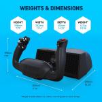 Honeycomb Alpha LITE Compact Yoke for Flight Sim