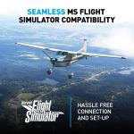 Honeycomb Alpha LITE Compact Yoke for Flight Sim